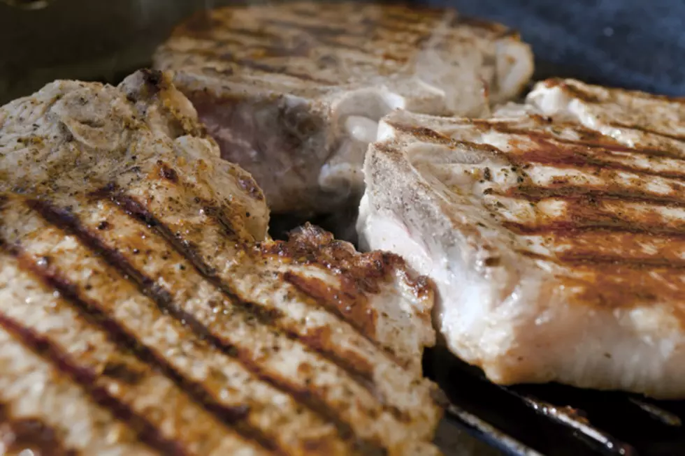 Pork chop grilled