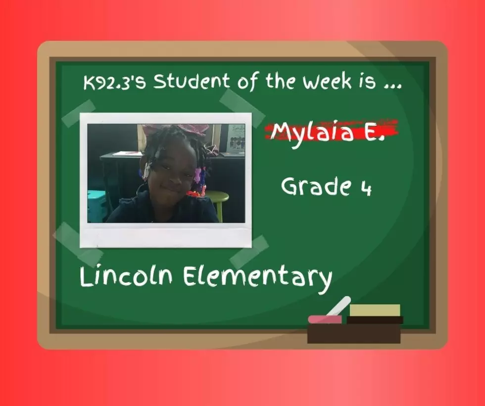 K92.3’s Student of the Week Spotlight: Mylaia E.
